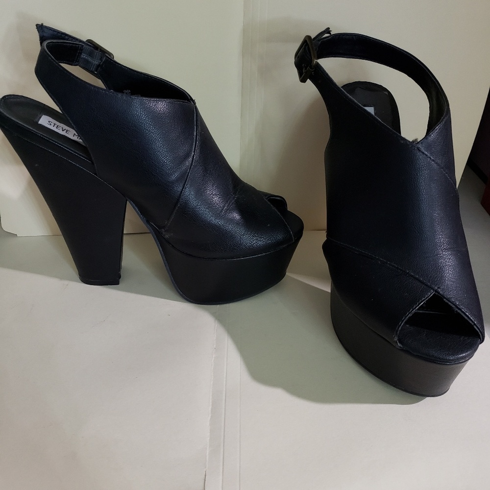 Steve Madden 6" wedge heels